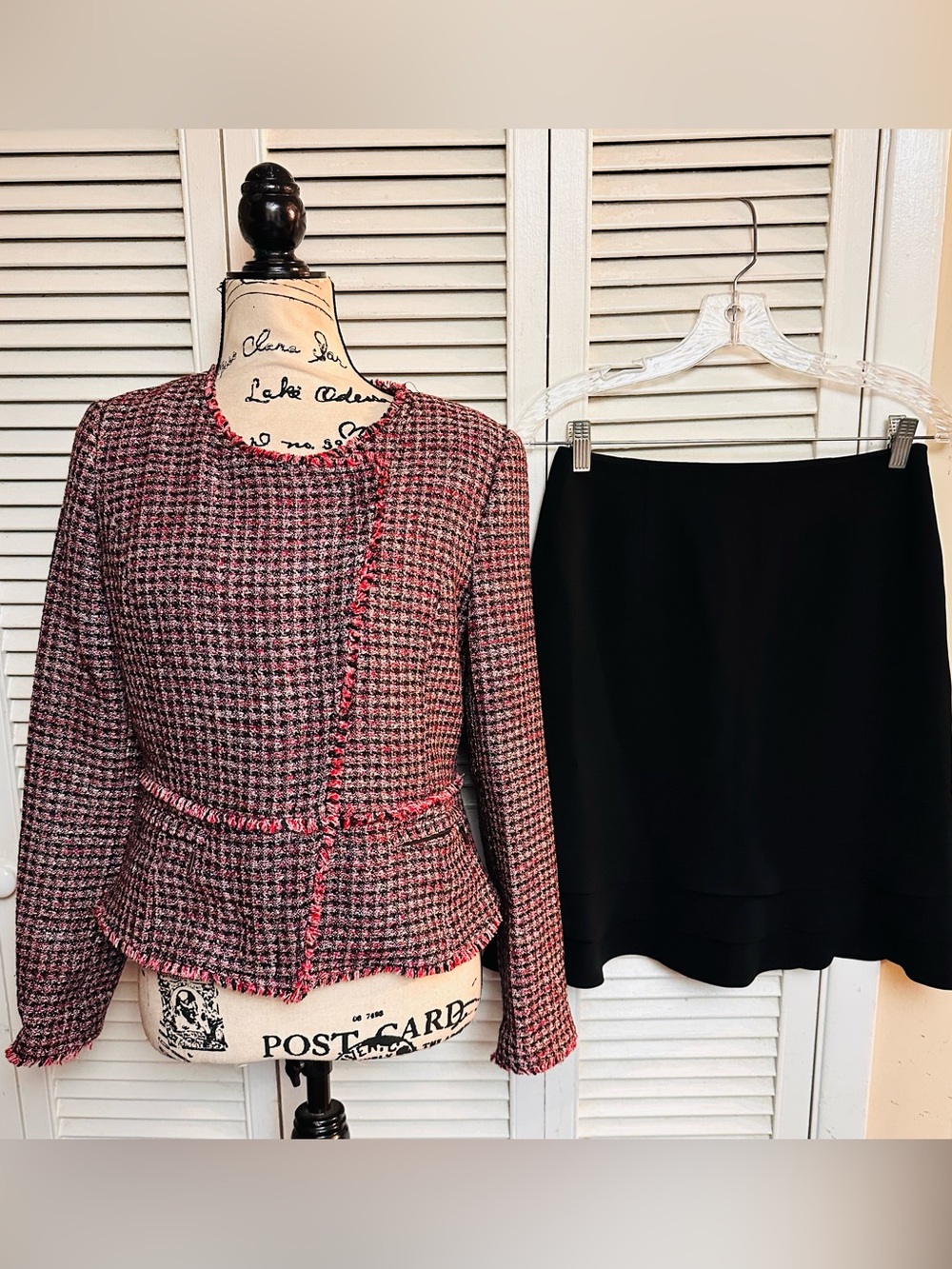 White House Black Market Skirt Suit Combo